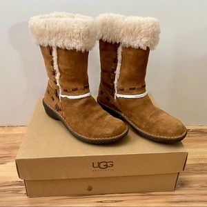 UGG Elijo Boots Chestnut Size 5  (Nordstrom)